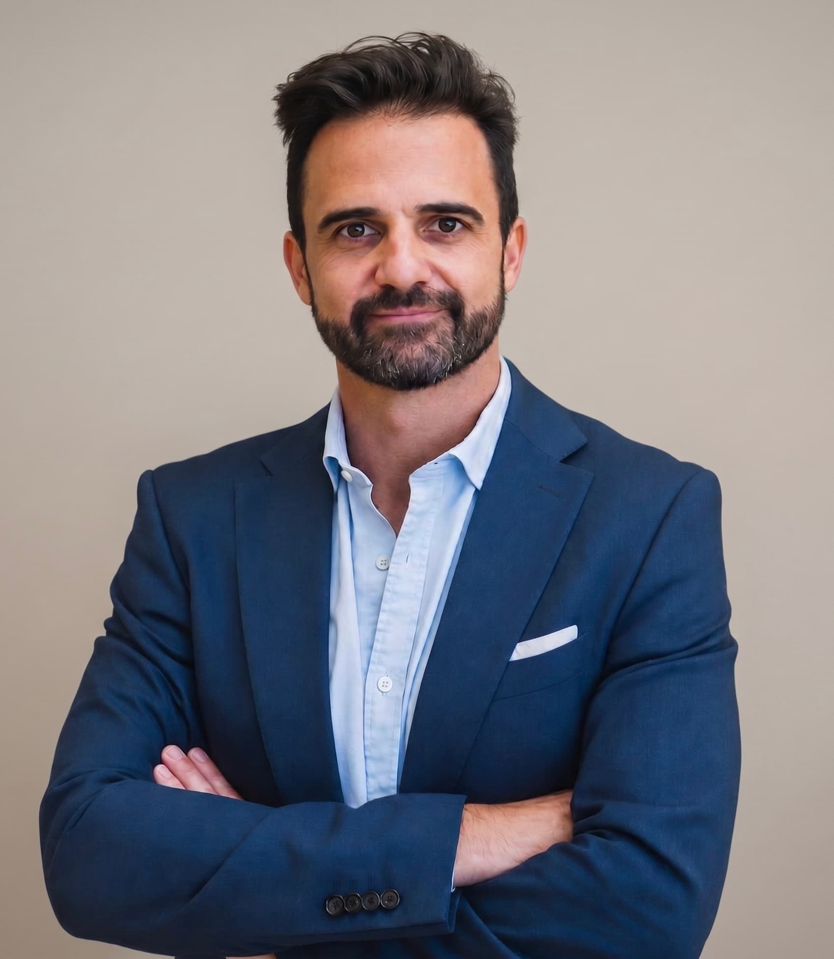 Dr Madruga, Co-director · Oral surgeon — portrait